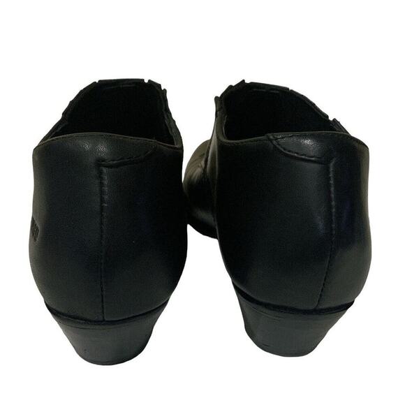 Durango Bootie Women's Size 6M Elastic Panel Slip On Cowgirl Heel Black Shoes - Picture 6 of 11